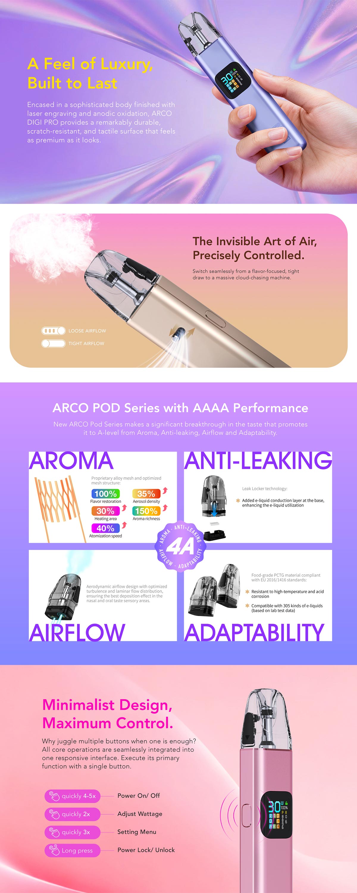 smok arco digi pro kit smok arco digi pro kit