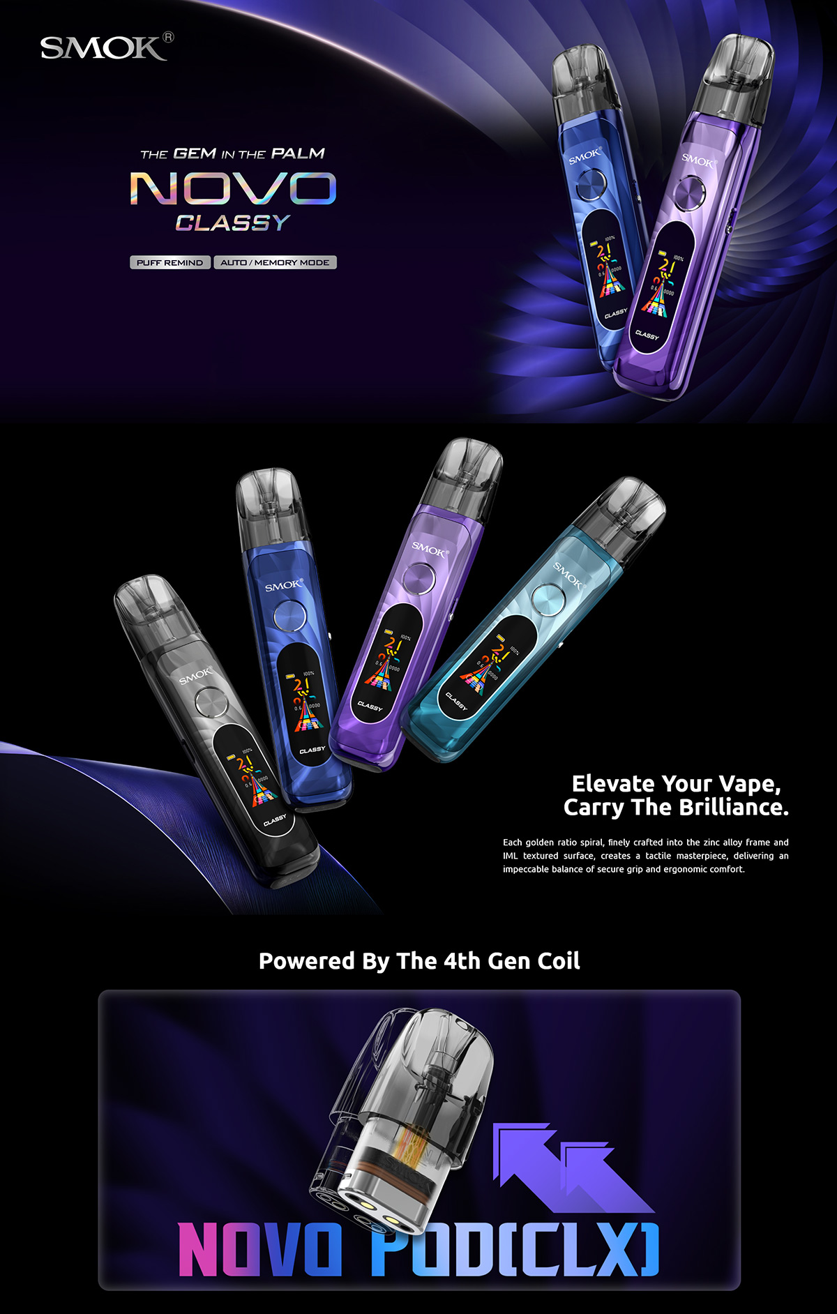 smok novo classy pod kit sale smok novo classy pod kit sale