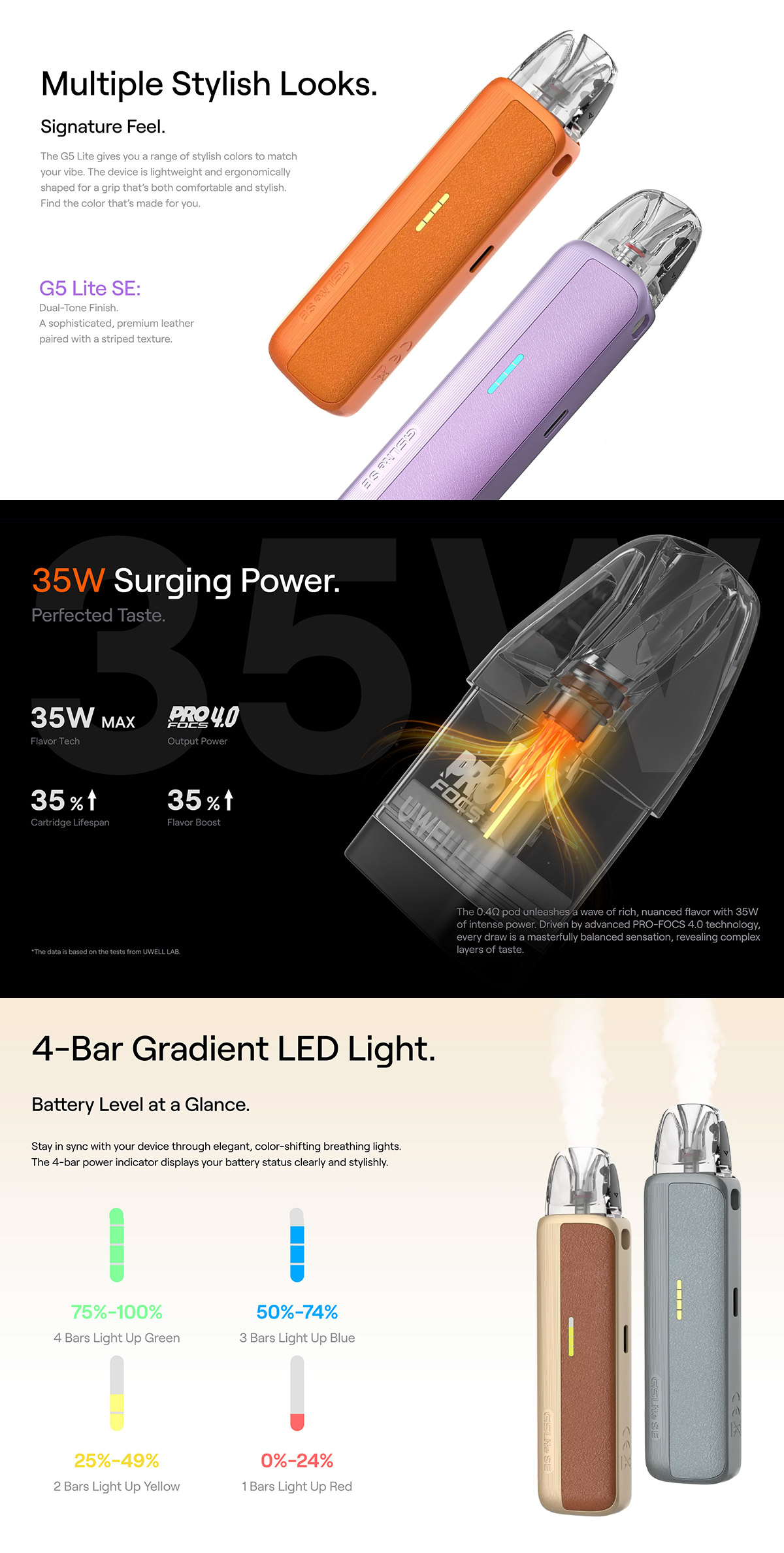 uwell caliburn g5 lite se sale