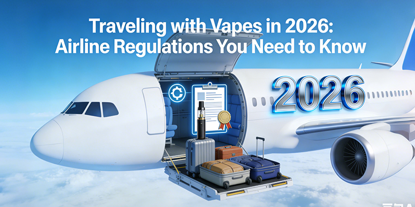 Traveling with Vapes in 2026: Airline Regulations You Need to Know