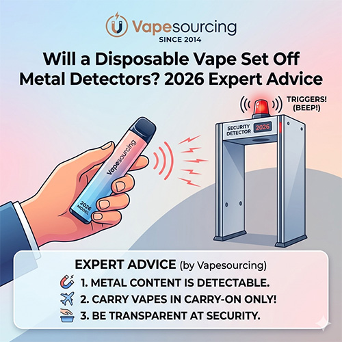how much is elf bar vape Will a Disposable Vape Set Off Metal Detectors? 2026 Expert Advice