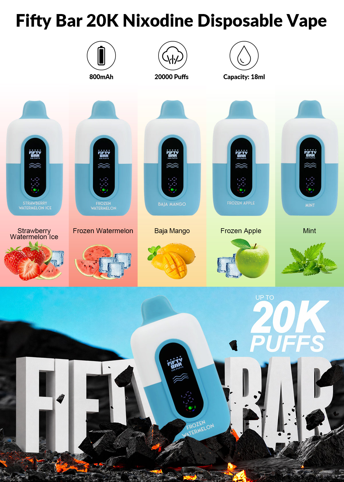 fifty bar 20k nixodine vape fifty bar 20k nixodine vape