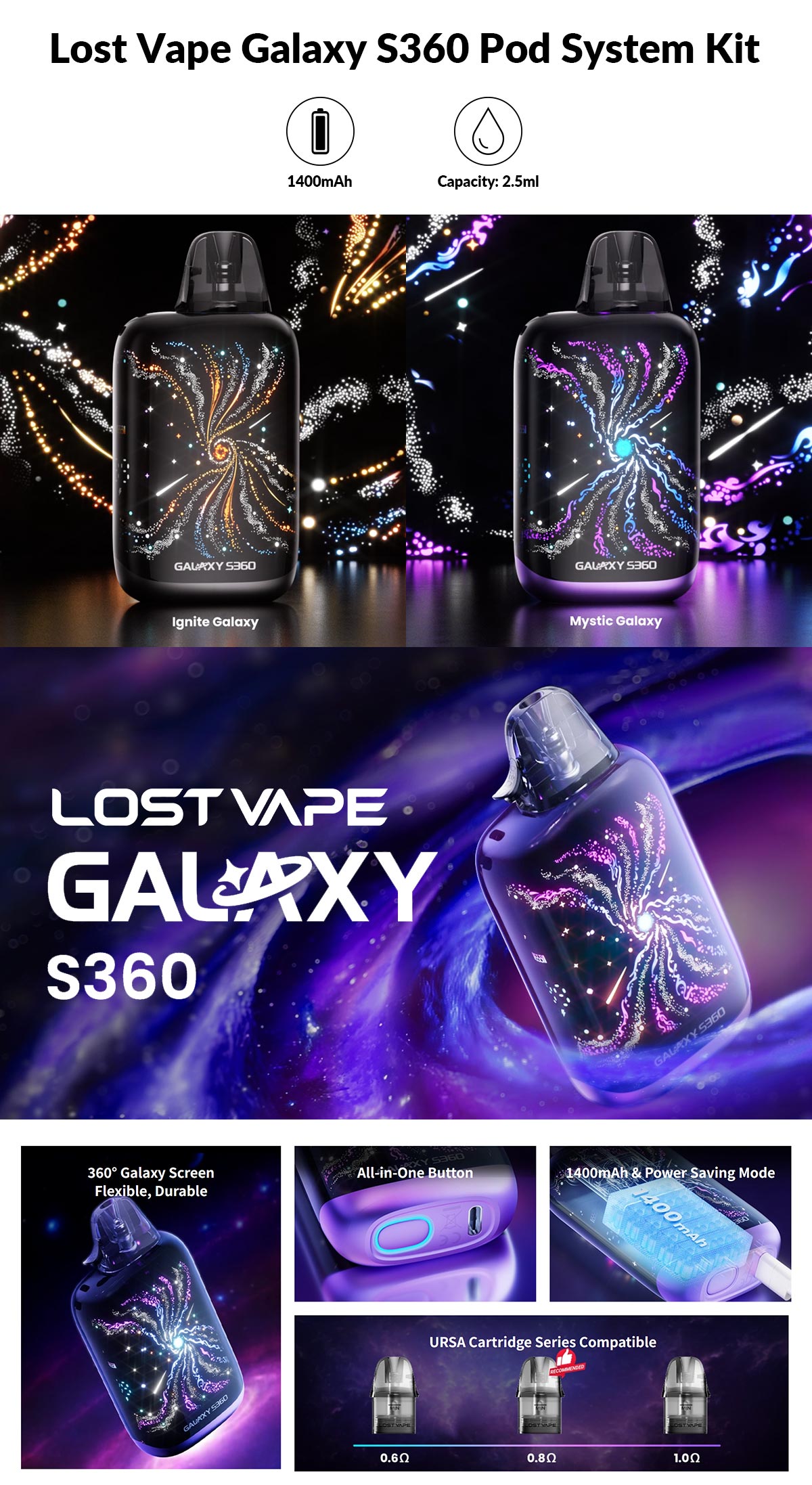lost vape galaxy s360 kit sale lost vape galaxy s360 kit sale