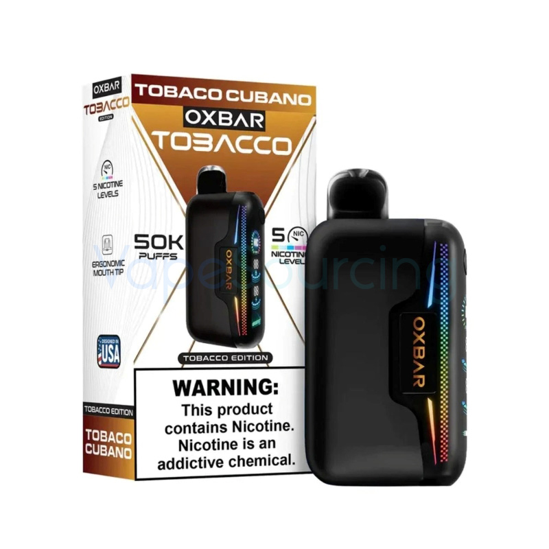 Tobacco Cubano Astro Maze 50K Disposable Vape