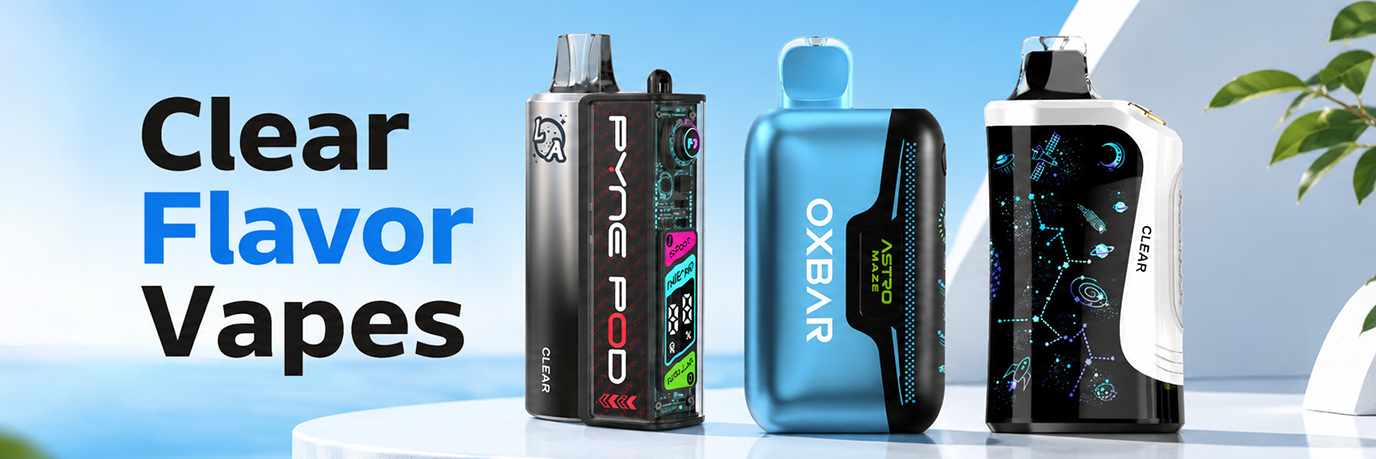 what flavor is clear vape Best Clear Flavor Vapes and Unflavored Disposable Vapes