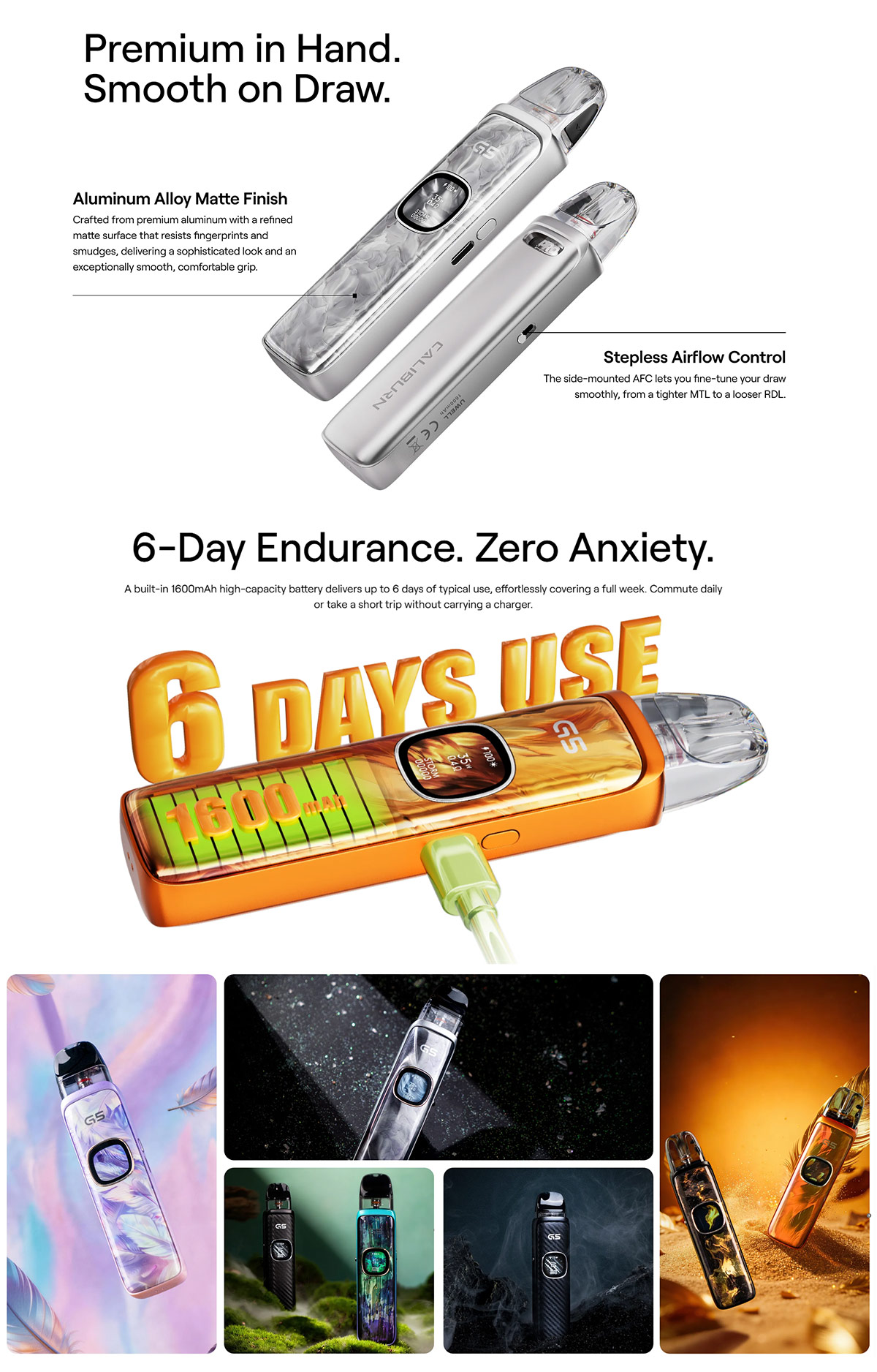 uwell caliburn g5 kit sale