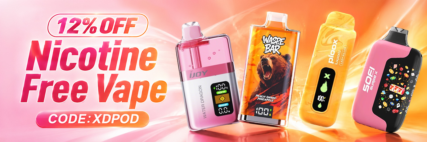 No Nicotine Disposable Vape, Buy 0mg Nicotine Vape