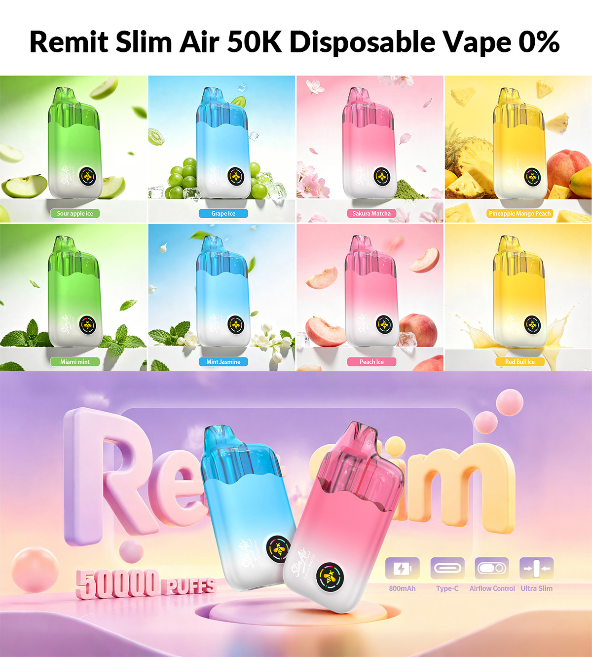 remit slim air 50k