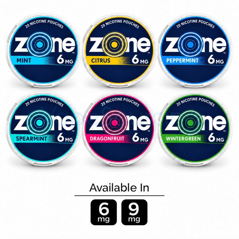 Zone Tobacco Free Nicotine Pouches